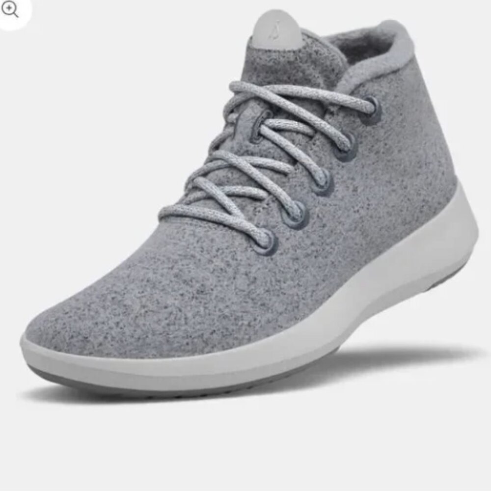 ALLBIRDS Women's Merino Wool Runner Up Mizzle Sneakers Medium Grey Size 5 NWB